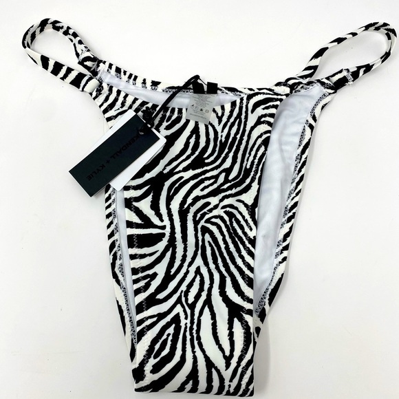Kendall & Kylie Other - NEW - Kendall & Kylie Zebra Print Bikini Bottoms